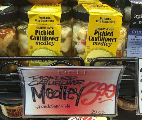 Pickled Cauliflower Medley | Trader Joe's