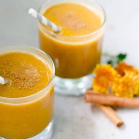 Pumpkin Smoothie | paleoscaleo.com