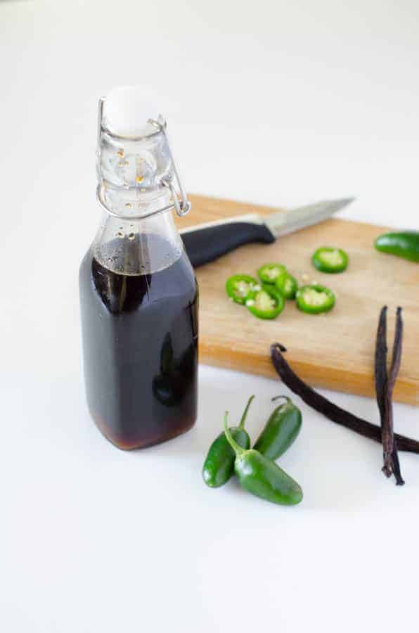 Jalapeno-Vanilla Simple Syrup | PaleoScaleo.com