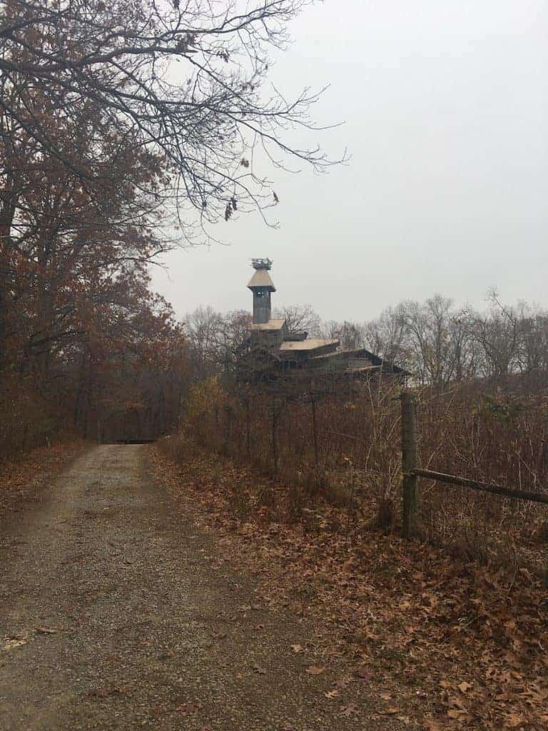 path to The Minister's Treehouse in Tennessee