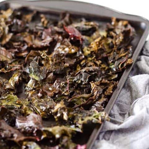 Zesty Ranch Kale Chips | PaleoScaleo.com