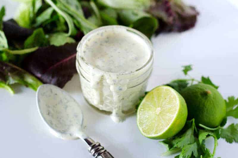 Creamy Cilantro Lime Dressing | paleoscaleo.com