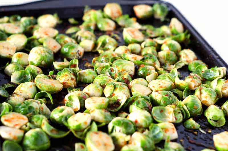 Chili Brussel Sprouts | PaleoScaleo.com