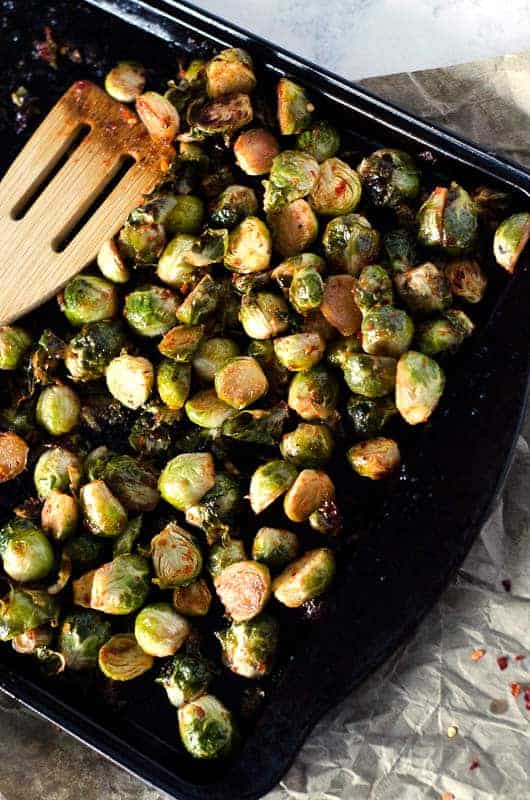 Chili Brussel Sprouts | PaleoScaleo.com