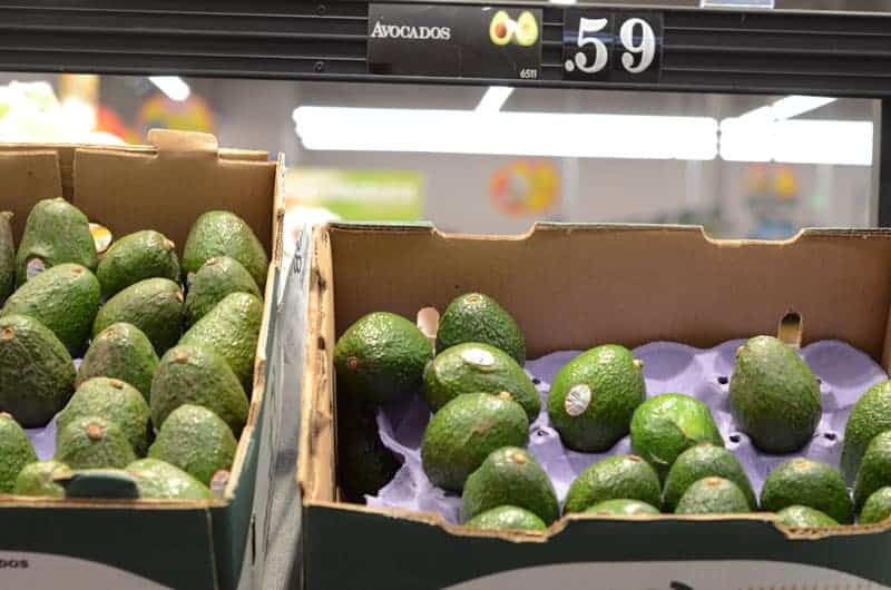 avocados at Aldi