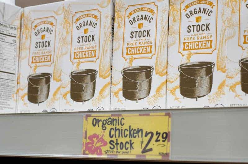 organic chicken stock in box