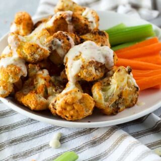 Shake n' Bake Buffalo Cauliflower Wings