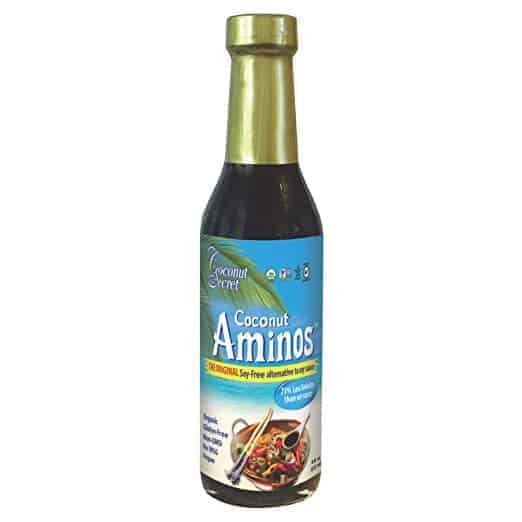 coconut aminos bottle