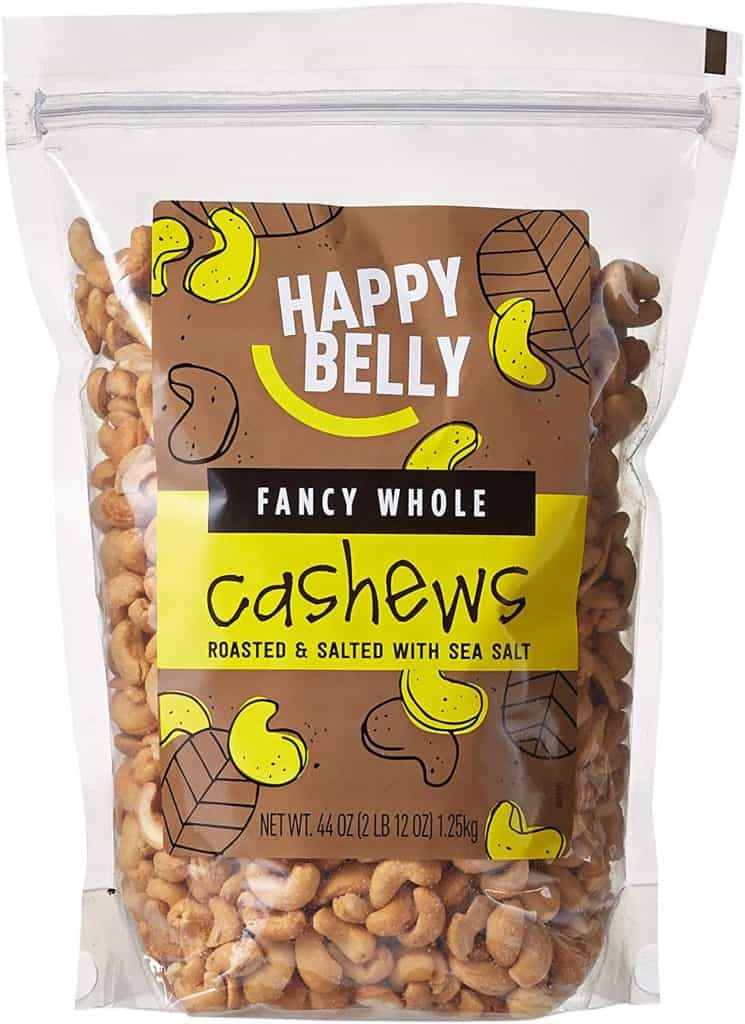 bag of happy belly cashews