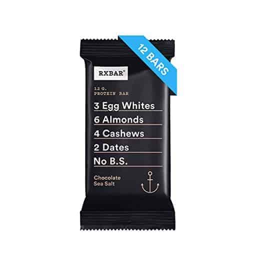 chocolate sea salt rxbar