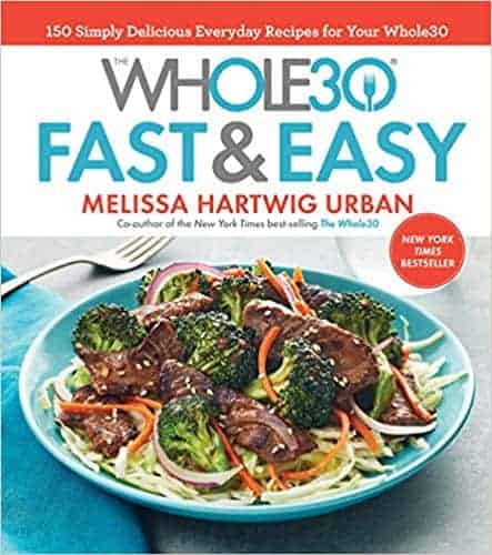 whole30 fast and easy cookbook front