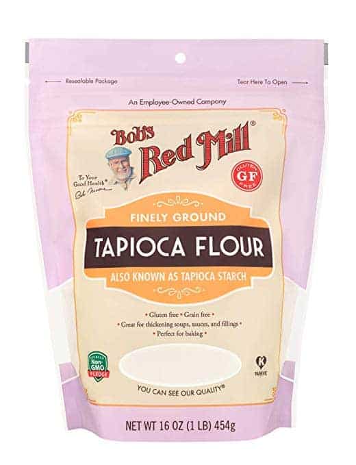 bag of tapioca flour