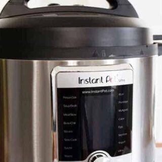 side view of an Instant Pot