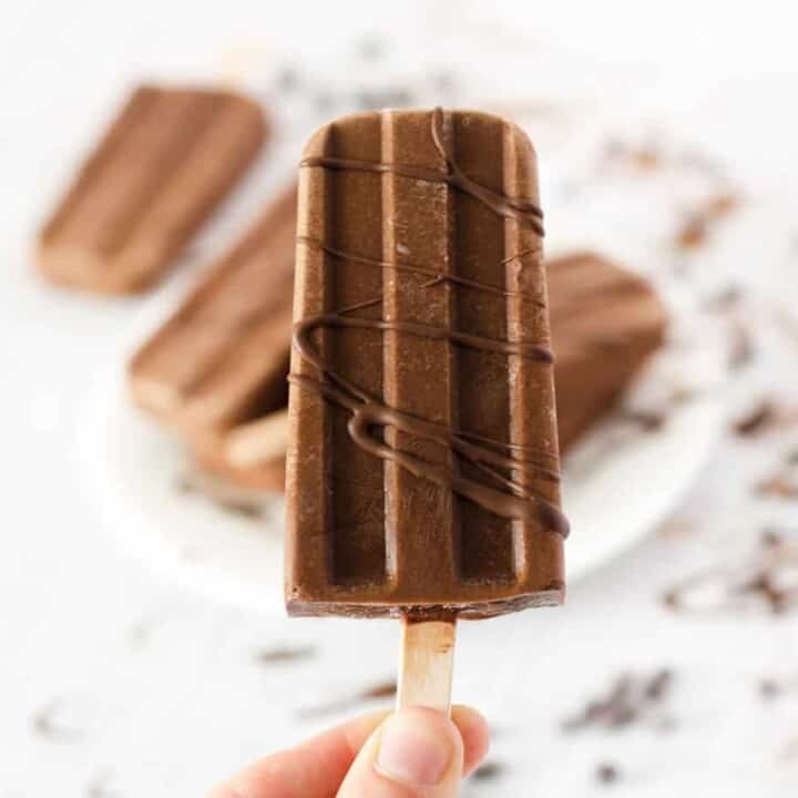 Sugar Free Chocolate Keto Popsicles