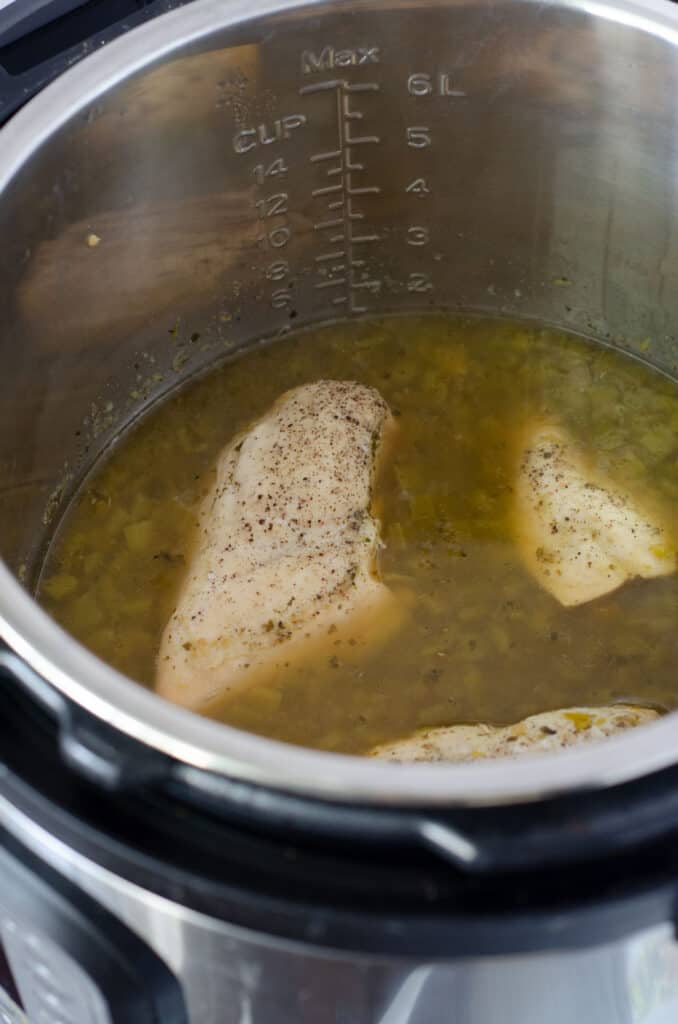 chicken breasts cooked in instant pot