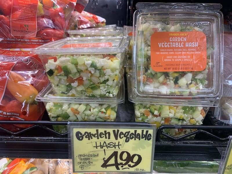 trader joes garden vegetable hash