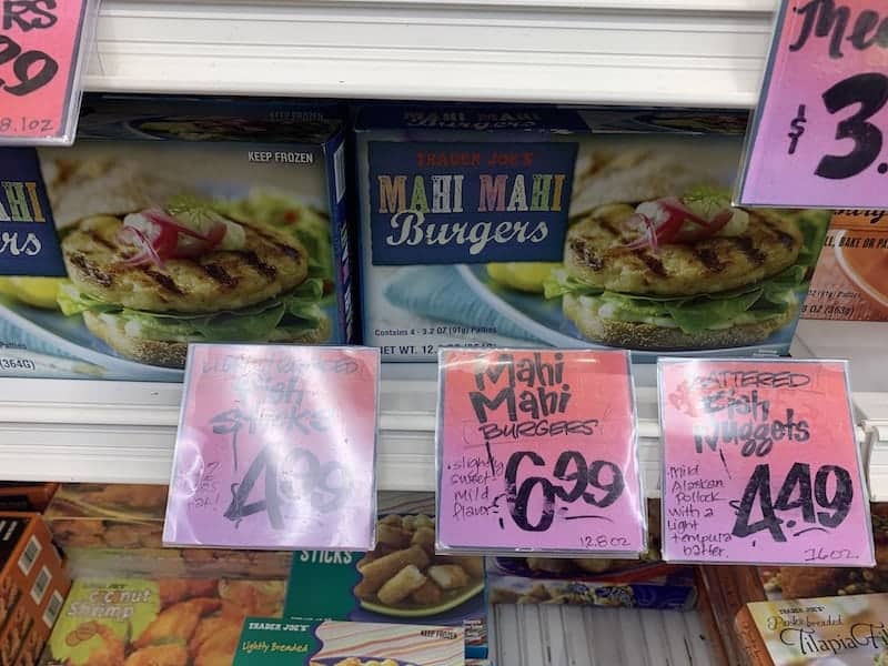 trader joes mahi mahi burgers