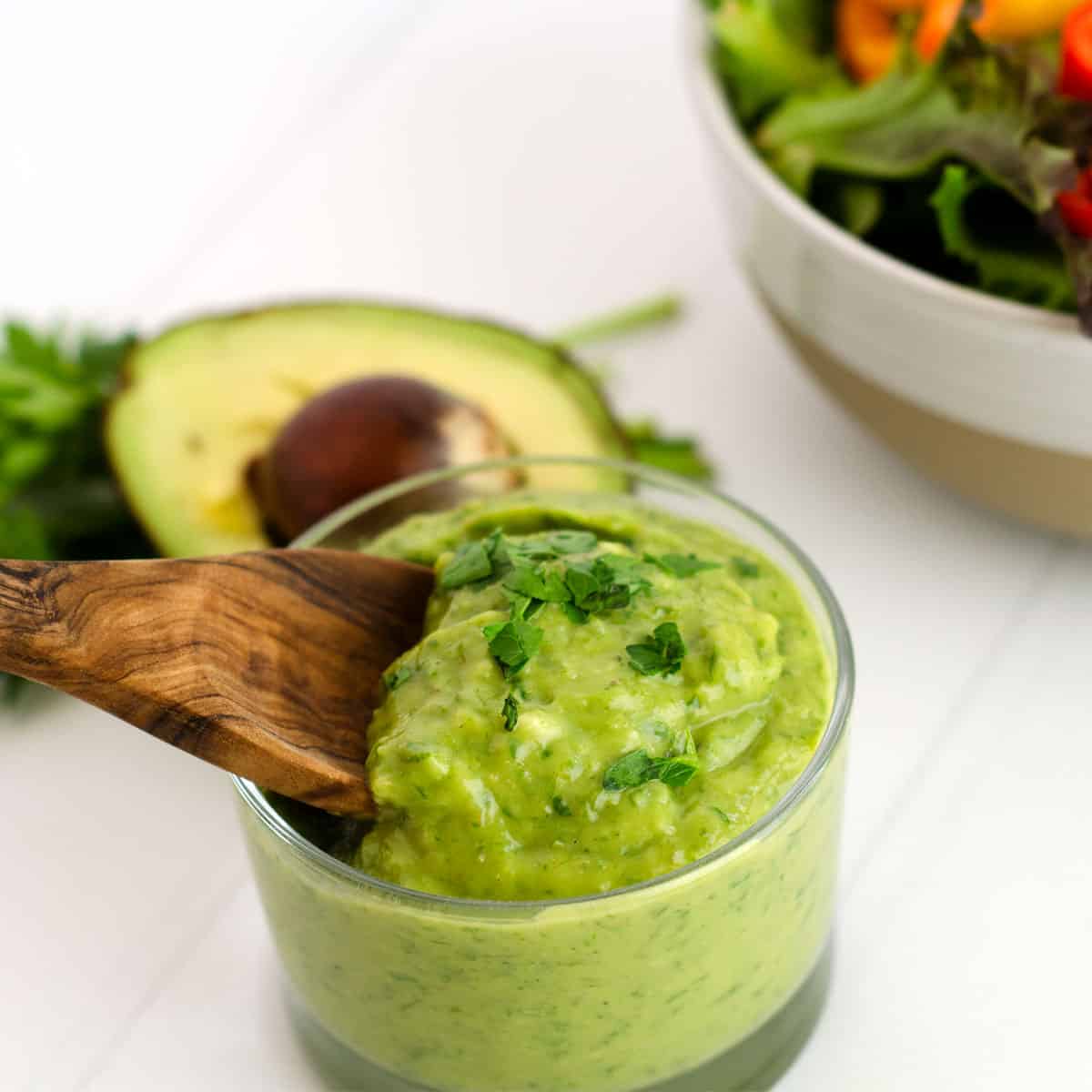 green goddess dressing trader joe's ingredients Satin Faux Wrap Mini Dress with Flare Sleeves main image 1