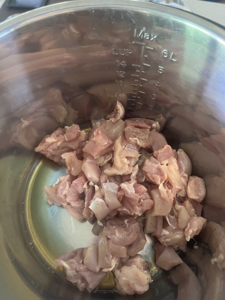 raw chicken in instant pot