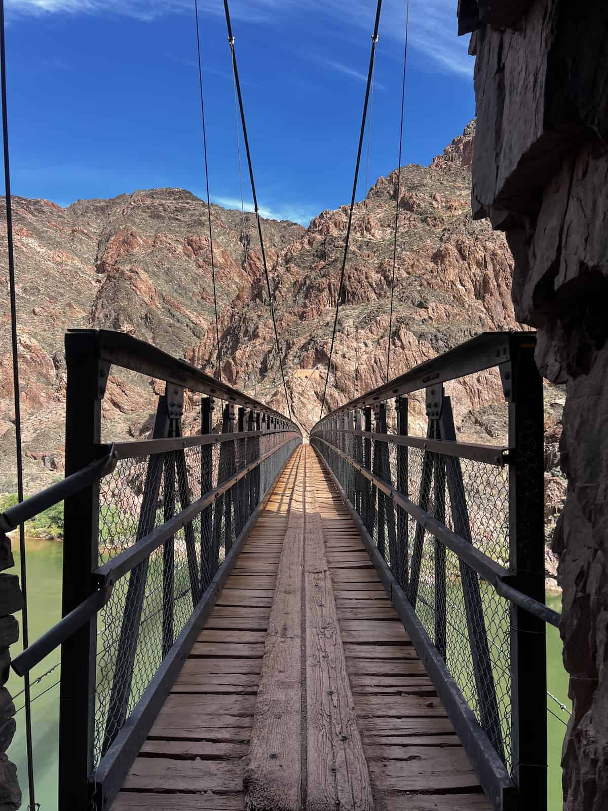 black bridge to phantom ranch south kaibab trail